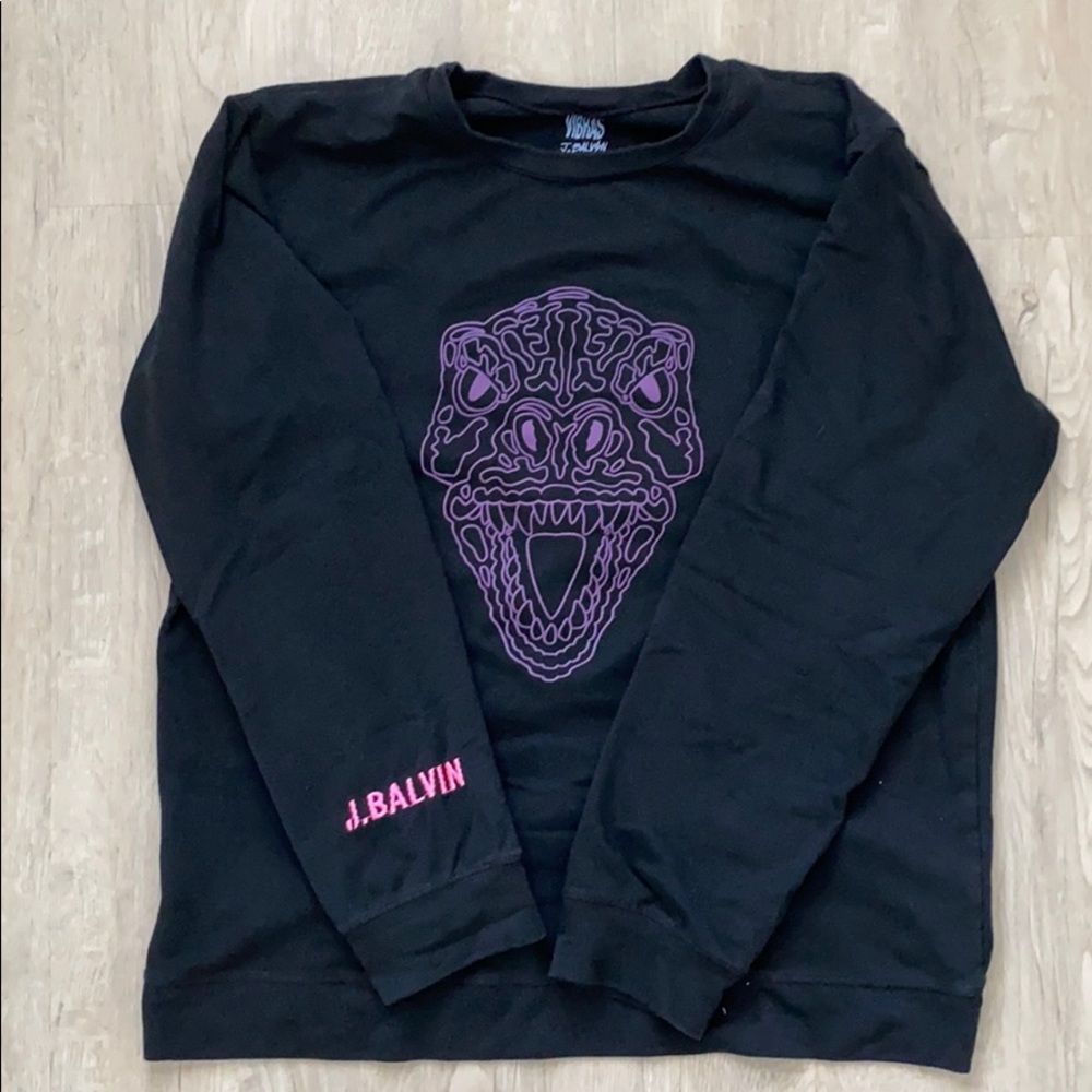 J Balvin Vibras Dinosaur Sweater Official Merch